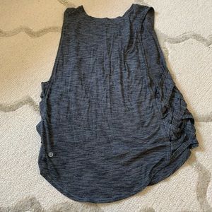 Lululemon Heathered Grey Var-City Muscle Tank 12
